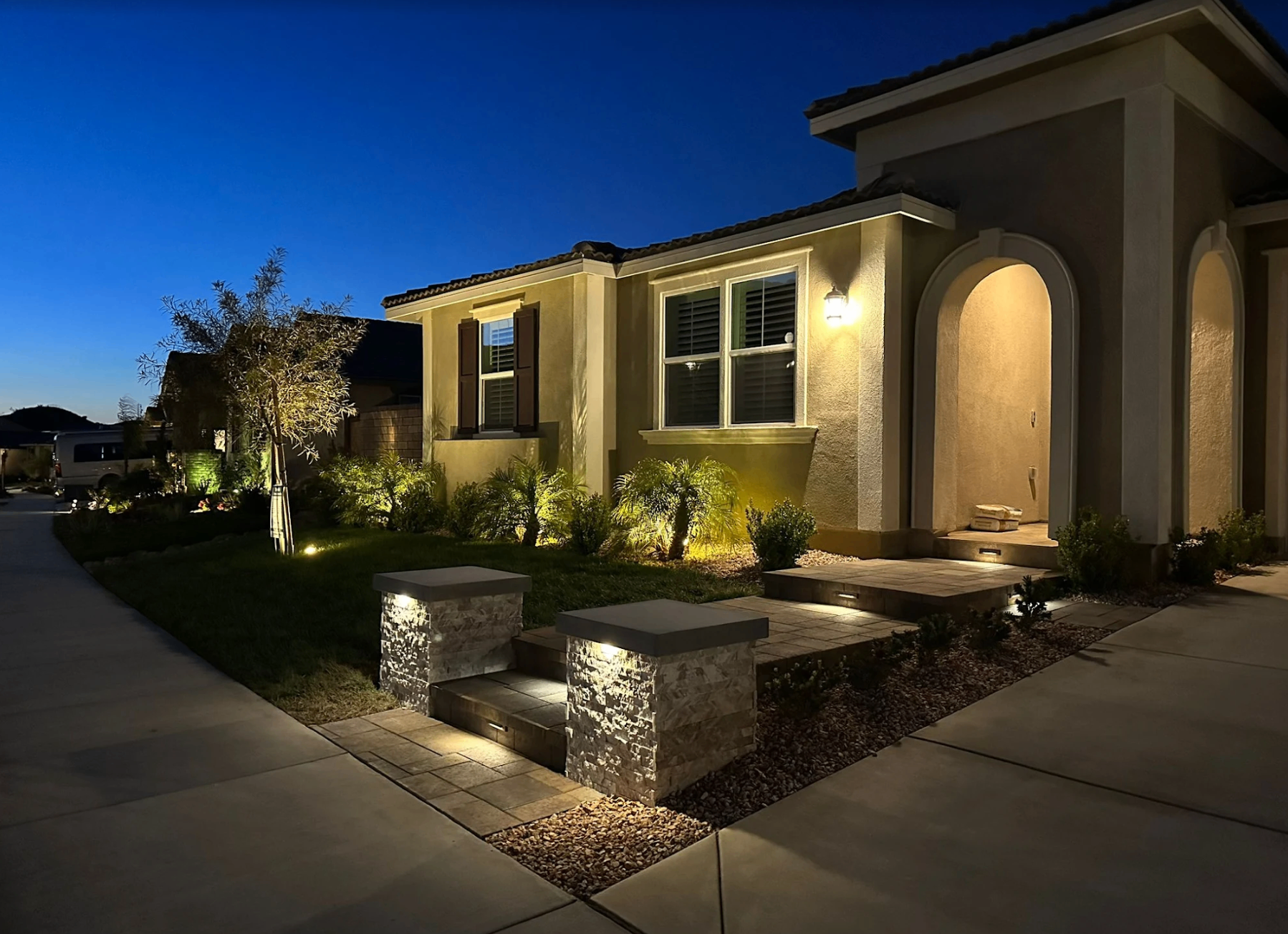 Landscape Lighting — Staples Landscaping San Diego